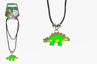 Obrázek z Řetízek s přív.stegosaurus, kov, barevný (12) 